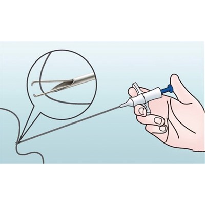 Passeur de suture laparoscopique
